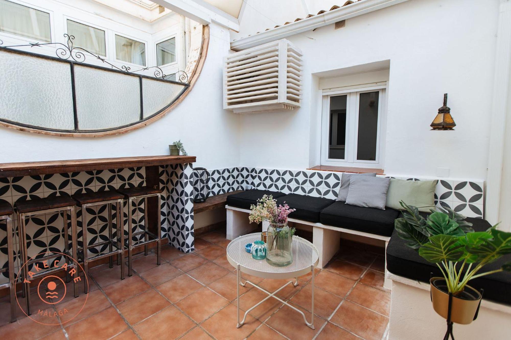 Apartment Casa Riad With Spacious Patio - Tcm Málaga Exterior foto